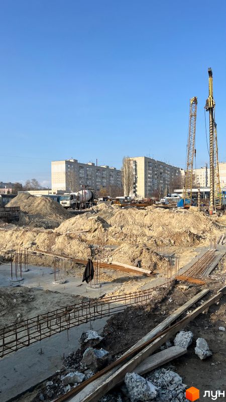 Хід будівництва ЖК Пастерівський, 1 будинок, березень 2024
