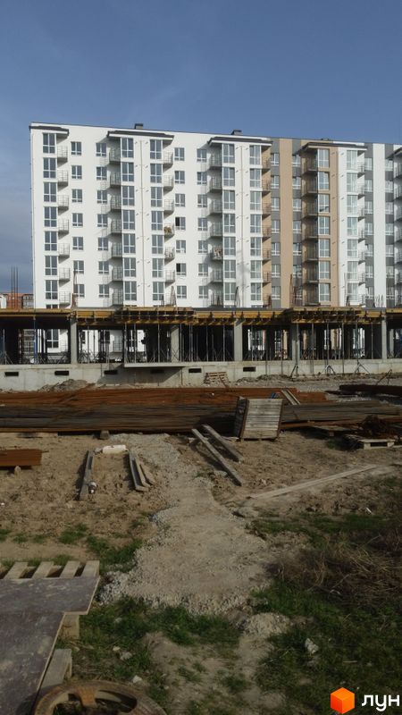 Хід будівництва ЖК Дніпровська Брама 2, 6 будинок (секції 11-12), березень 2024