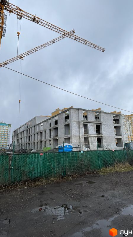 Хід будівництва ЖК Евромісто, вул. Щастя, 7б, березень 2024