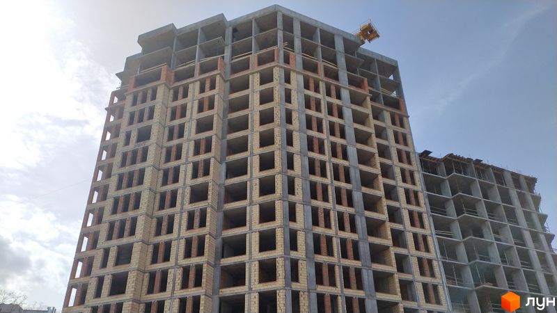 Ход строительства ЖК Echo Park 2, 1 дом, март 2024