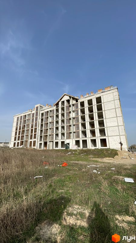 Ход строительства ЖК Гостомель Residence, 2 дом (секции 4-5), март 2024
