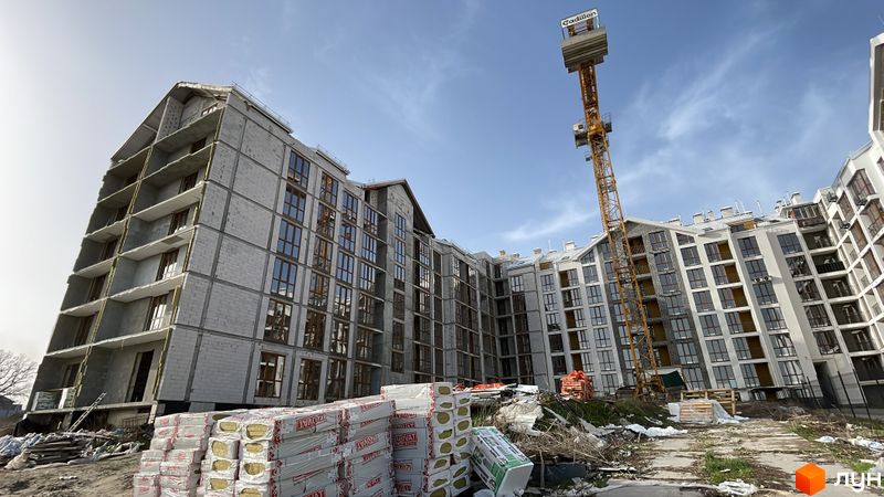 Хід будівництва ЖК Гостомель Residence, 2 будинок (секції 4-5), березень 2024