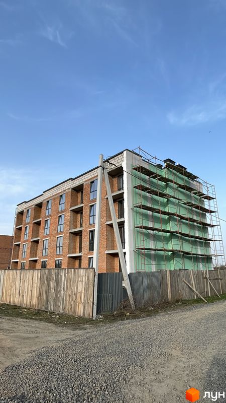 Ход строительства ЖК Brickwood 2, 1 дом, март 2024