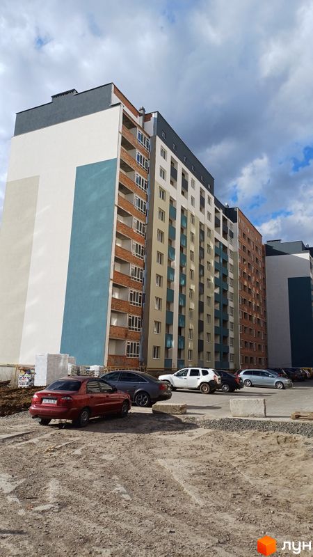 Хід будівництва ЖК Новобудова, 4 будинок, квітень 2024