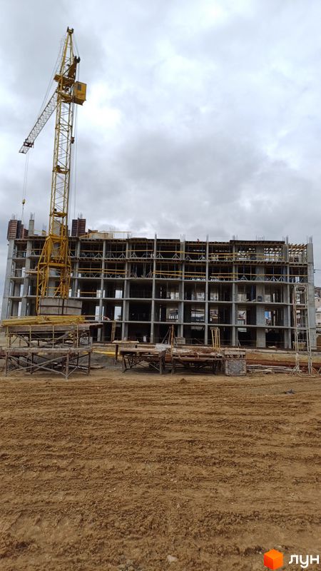 Ход строительства ЖК Гетманский, 1 дом, апрель 2024