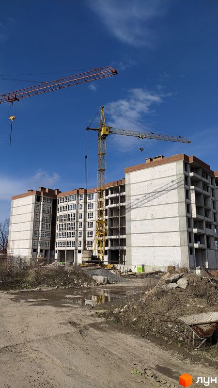 Хід будівництва ЖК Dobre Misto 2, 2 будинок (секції 3, 4), квітень 2024