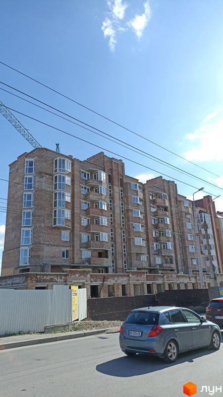 Ход строительства ул. Галицкая, 7а, 3 дом (секции 4-5), апрель 2024