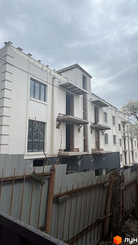 Ход строительства ул. Малиновского, 20, 1 дом, апрель 2024