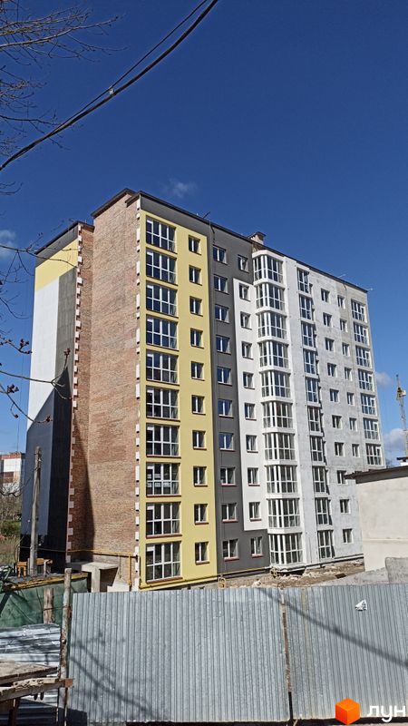 Хід будівництва вул. Володимира Великого, 9, 2 будинок, квітень 2024