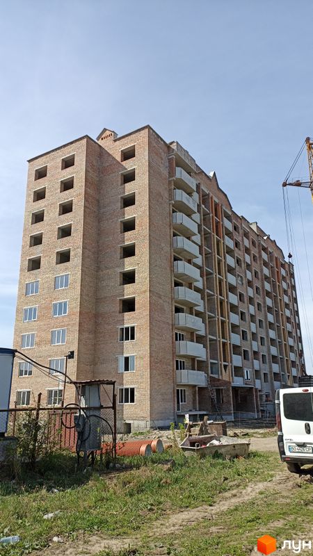 Хід будівництва вул. Микулинецька, 101а, 2 будинок (секція 3), квітень 2024
