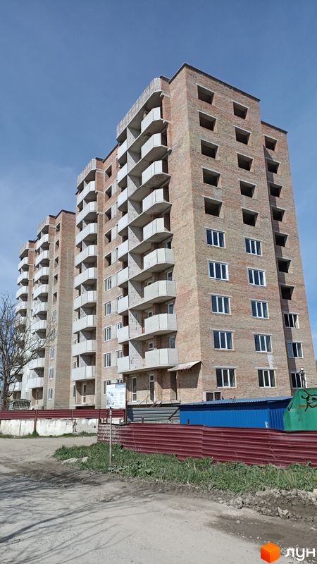 Ход строительства ул. Микулинецкая, 101а, 2 дом (секция 3), апрель 2024