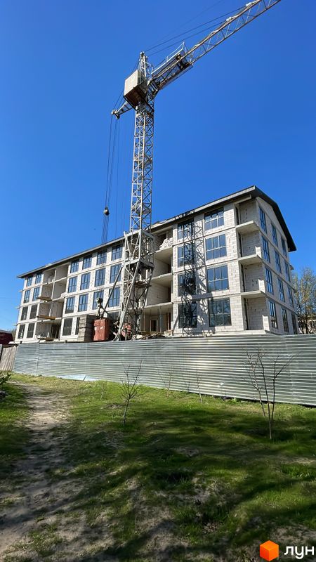 Хід будівництва ЖК Тріумф Софіївський, 2 будинок, квітень 2024