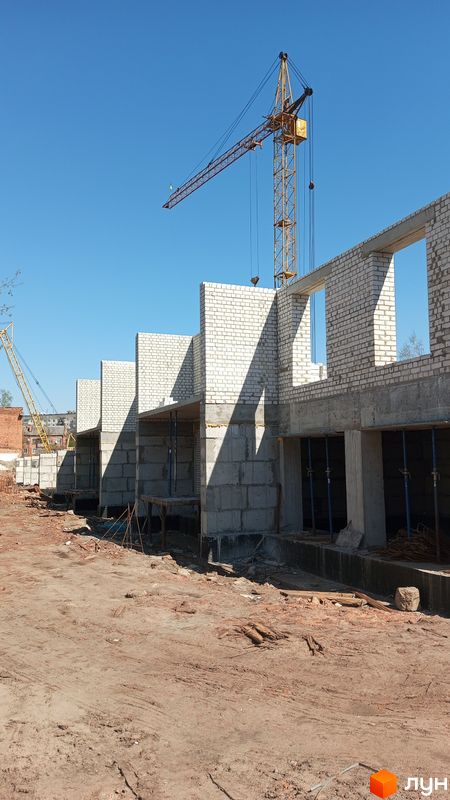 Хід будівництва ЖК Аристократ, 1-2 будинки, квітень 2024