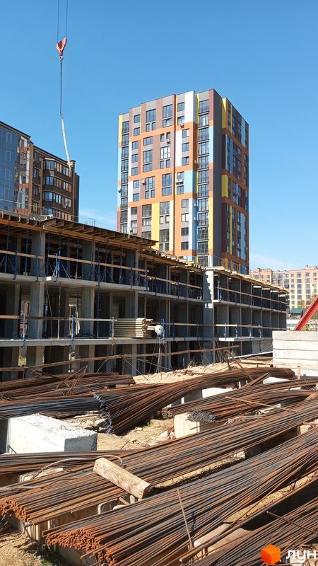 Ход строительства ЖК Ривер Сити, 4 дом, апрель 2024