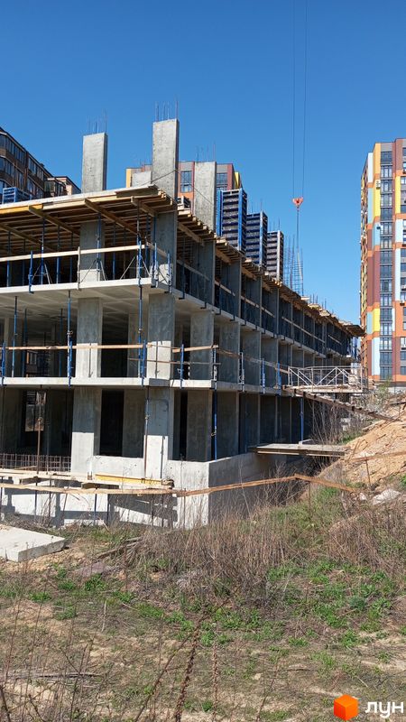 Хід будівництва ЖК Рівер Сіті, 4 будинок, квітень 2024