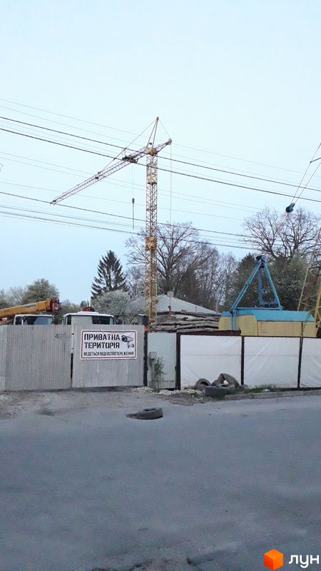 Хід будівництва ЖК на Білогірській, 1 будинок, квітень 2024