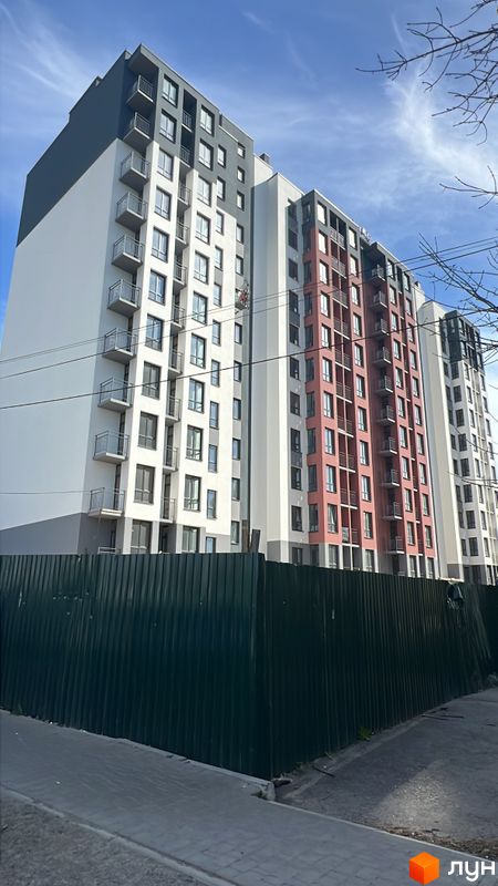 Ход строительства ЖК Волошковый, 1 дом, апрель 2024