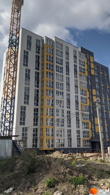 Ход строительства ЖК Riel City, 4 очередь (дом 4б), апрель 2024