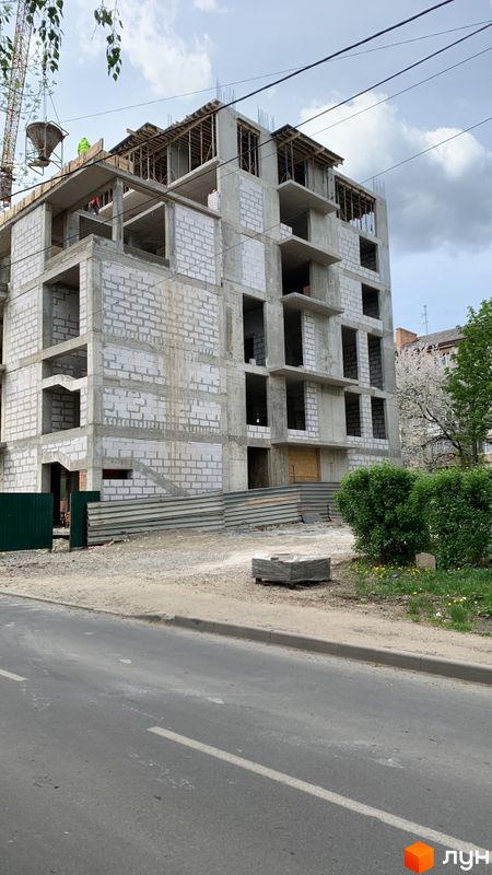 Хід будівництва ЖБК Полетаєва, Будинок, квітень 2024