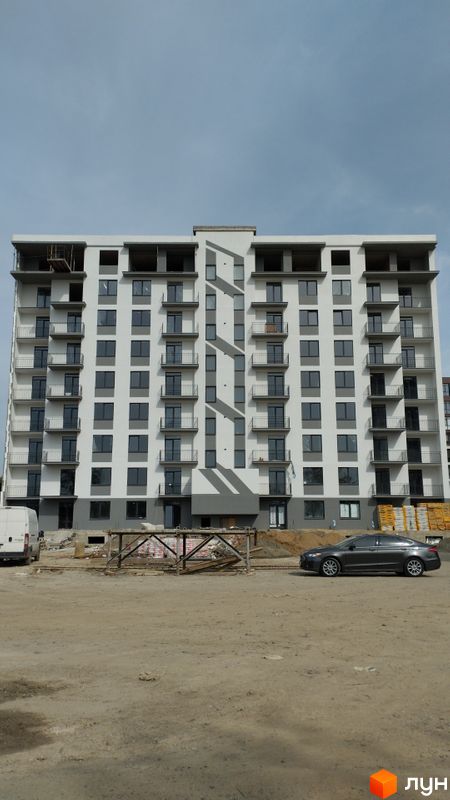 Ход строительства ЖК Радищева, 5 дом, апрель 2024