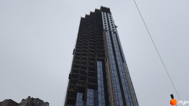 Ход строительства А136 Highlight Tower, Дом, апрель 2024
