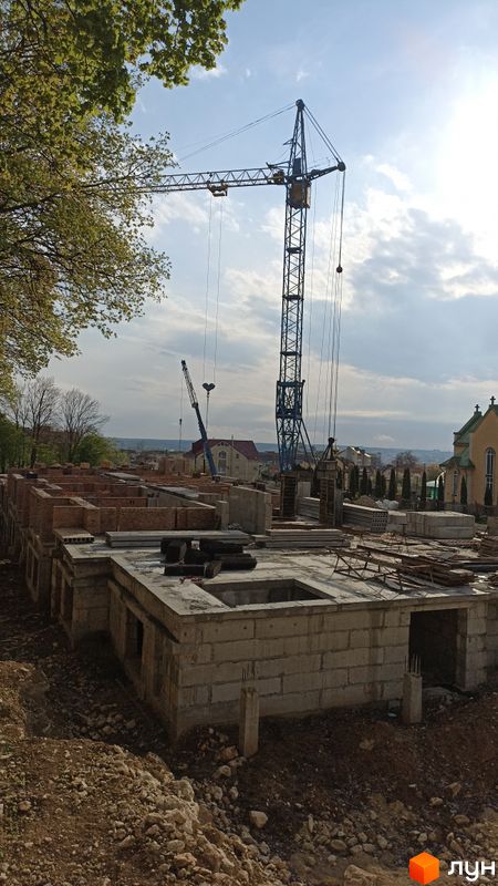 Ход строительства ЖК на Сливенской, Дом, апрель 2024
