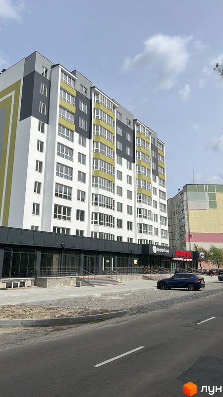 Хід будівництва вул. Тараскова, 5, 1 секція, квітень 2024