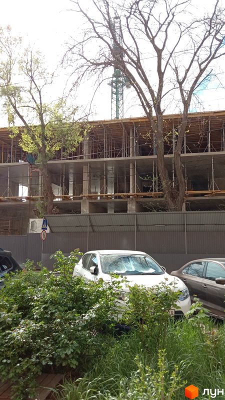 Ход строительства Апарт-комплекс Times, Дом, апрель 2024