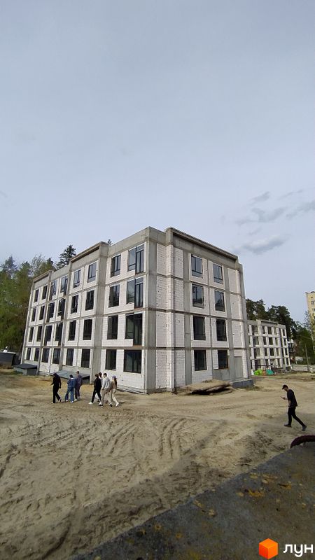 Ход строительства ЖК Forest Park, 3 дом, апрель 2024