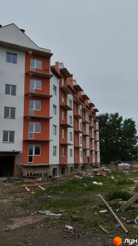 Хід будівництва ЖК Озерний край, 7 будинок, квітень 2024