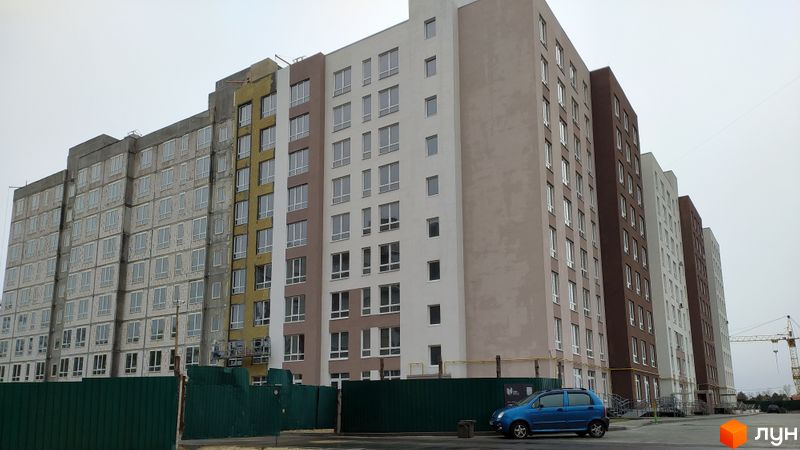 Хід будівництва ЖМ Нова Буча, 5, 7 будинки, квітень 2024