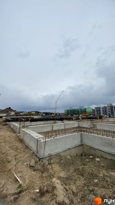 Хід будівництва ЖК ATMOSFERA, 1 будинок, квітень 2024