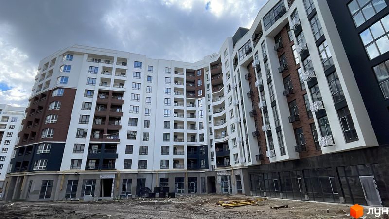 Ход строительства ЖК Синергия Сити (Kvartal Group), 3-6 дома, апрель 2024
