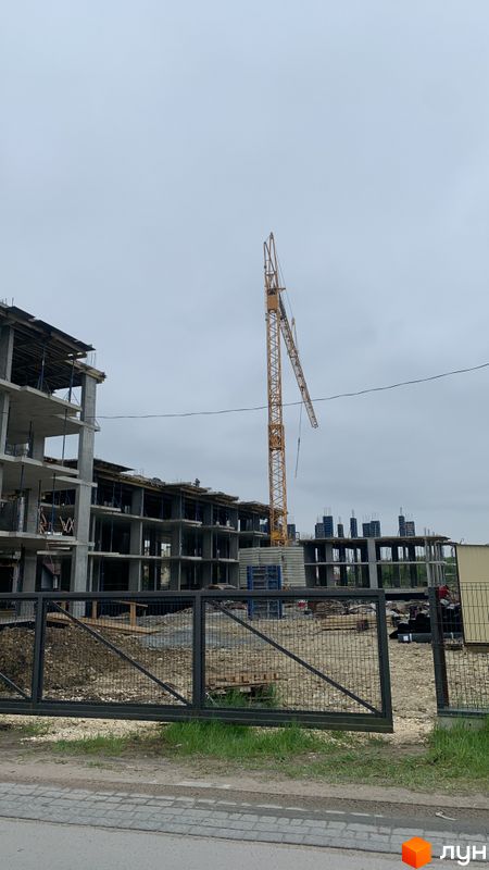 Хід будівництва ЖК Falcon City, 1 будинок, квітень 2024