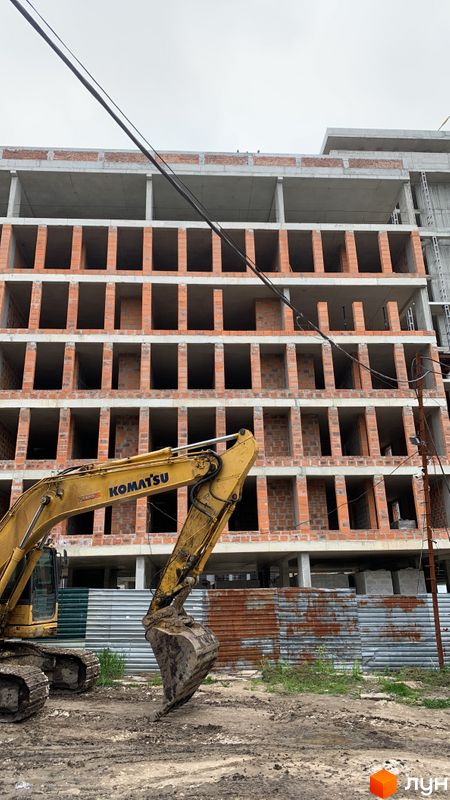 Ход строительства ЖК на Стрыйской, 7 дом, апрель 2024