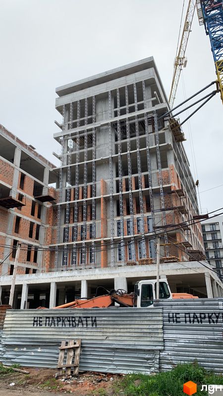 Ход строительства ЖК на Стрыйской, 7 дом, апрель 2024