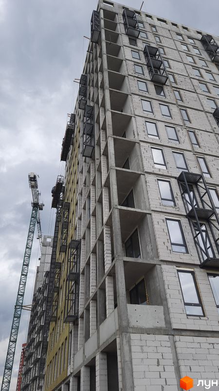 Ход строительства ЖК Svitlo Park, 3 очередь (дом 7), апрель 2024