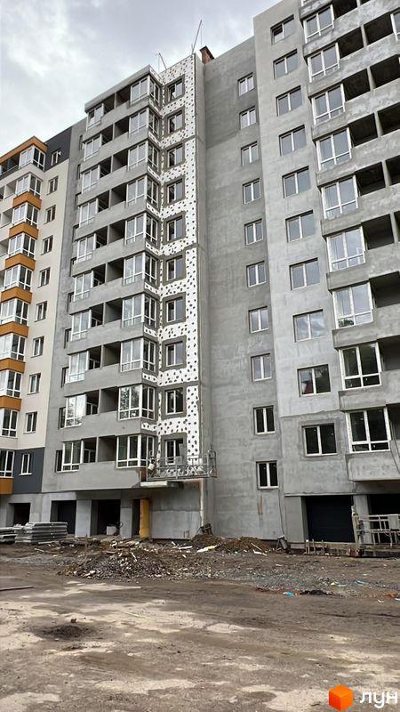 Хід будівництва ЖК Староміський, 1-3 секції, квітень 2024