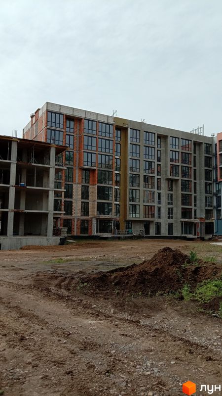 Ход строительства ЖК Приморские Сады, 8 дом (секции 12, 13), апрель 2024