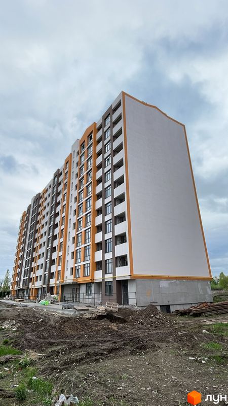 Хід будівництва ЖК Orange Park, вул. Одеська, 37 (секції 28-29), квітень 2024