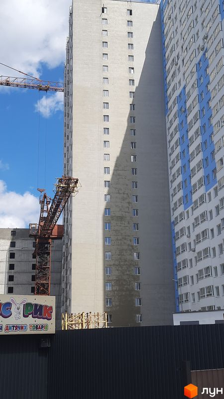 Хід будівництва ЖК Атлант (Коцюбинське), 16 будинок, квітень 2024