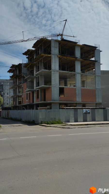 Ход строительства ул. Андрея Бачинского, 92, Дом, апрель 2024