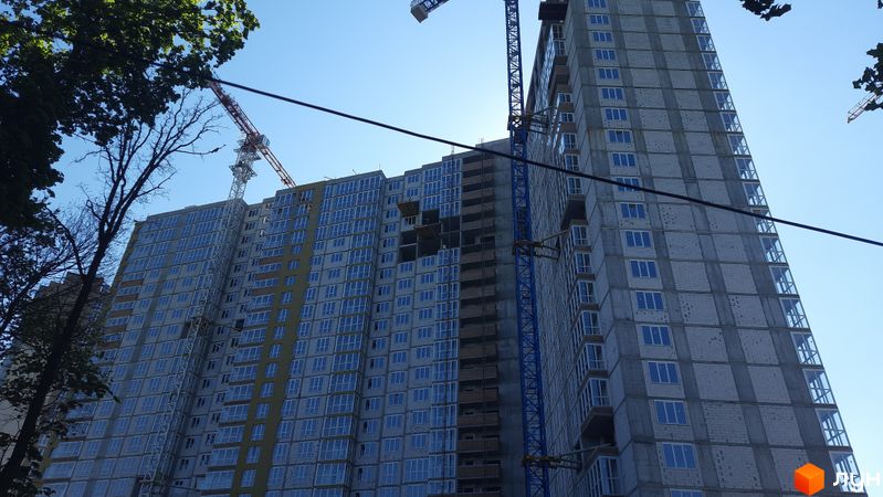 Хід будівництва ЖК Теремки, 4 будинок, квітень 2024