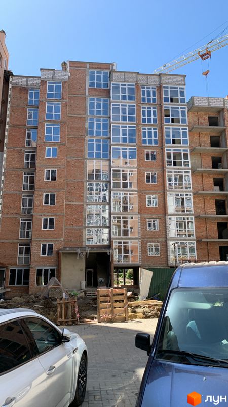 Хід будівництва вул. Руська, 237, 7 секція, квітень 2024
