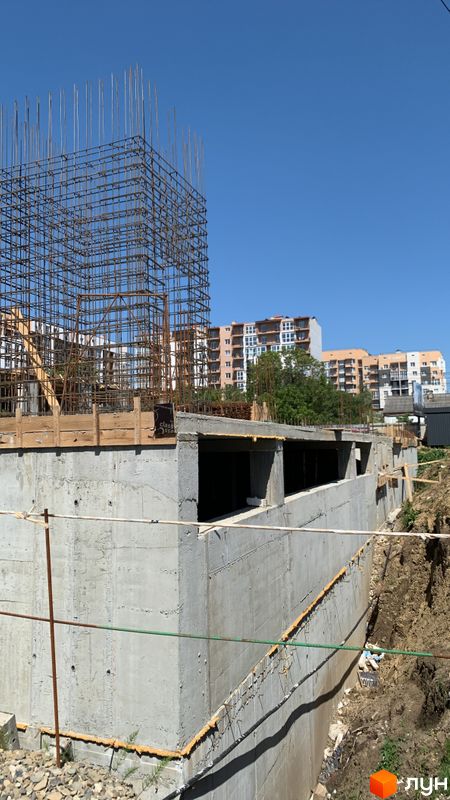 Ход строительства ЖК Панорама, Дом, апрель 2024