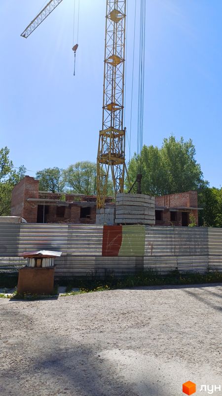 Ход строительства ЖК Кудрянка, 1 секция, май 2024