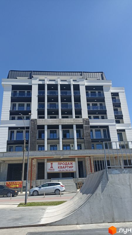 Хід будівництва ЖК Портофіно, 1 будинок, травень 2024