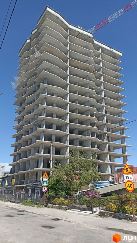Хід будівництва ЖК Набережна Вежа, 1 будинок, травень 2024