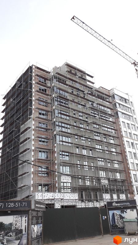 Хід будівництва ЖК Львівський, 2 будинок, травень 2024