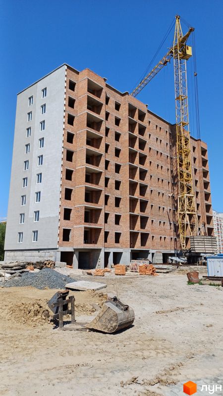 Ход строительства ЖК Европейский квартал, 1 дом, май 2024
